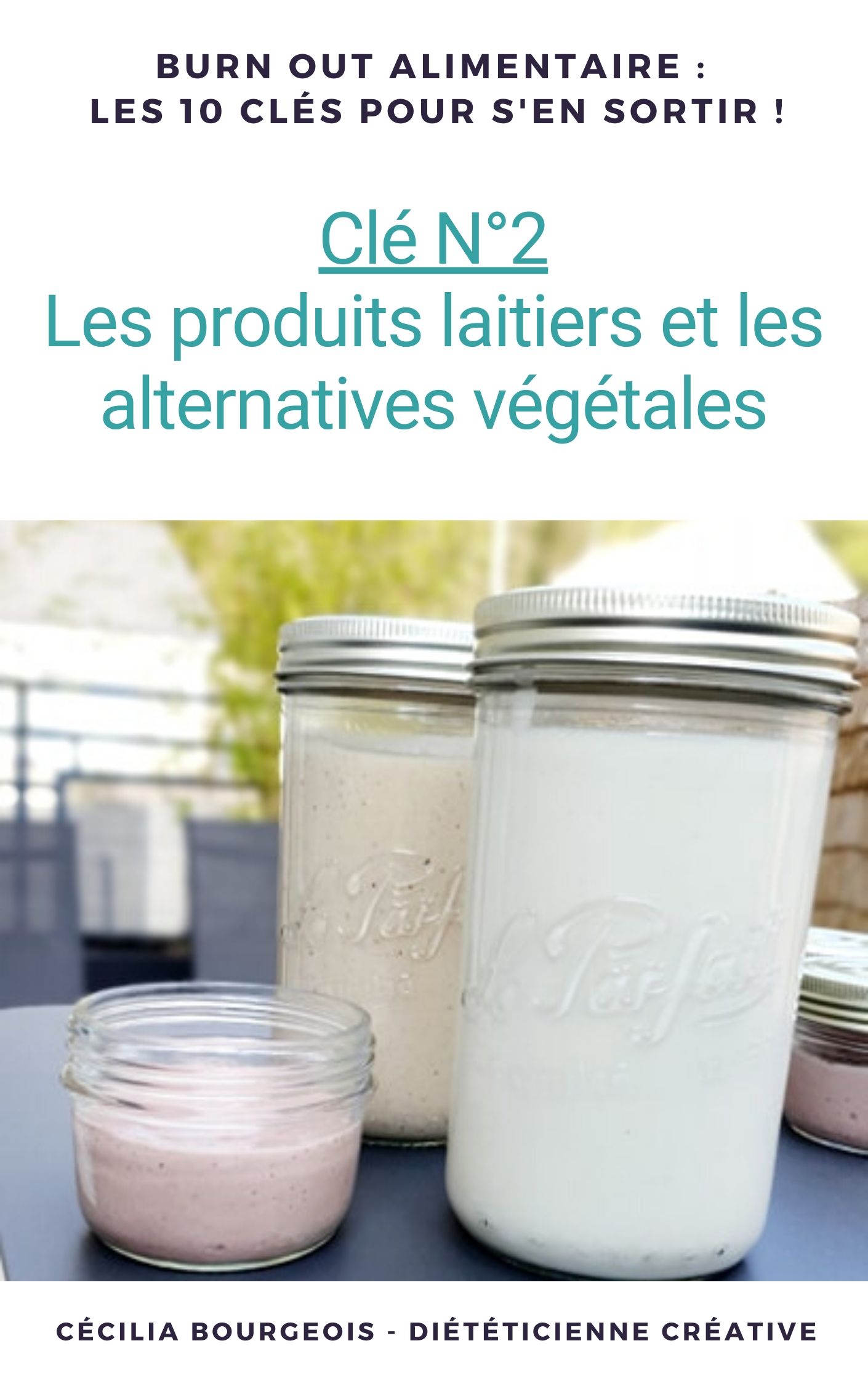 Clé N°2 Les produits laitiers et leurs alternatives végétales